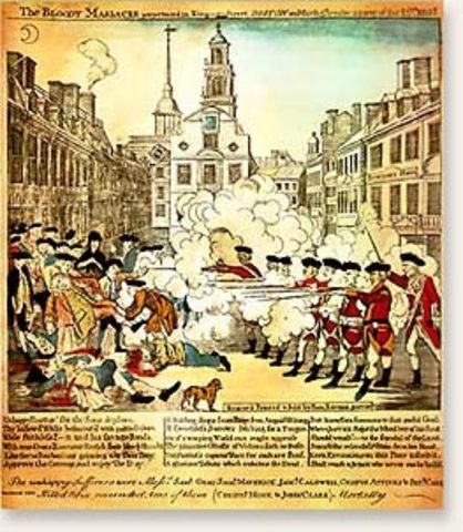 The Boston Massacre Engraving