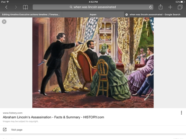 Lincoln's assassination