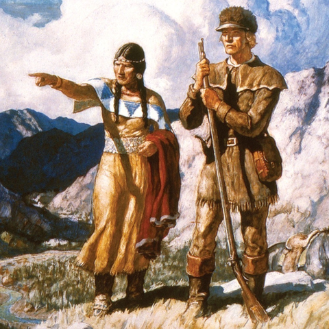 Sacagawea married Toussaint Charbonneau