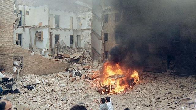 ETA's attack on special corps' headquarters (Vic, Barcelona)