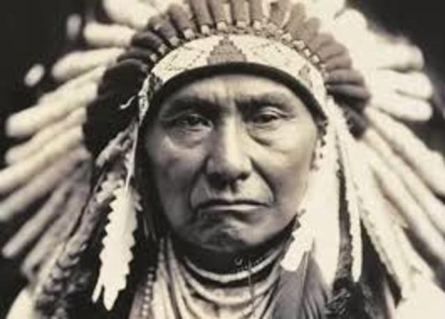 During his presidency, war with Native Americans continued.