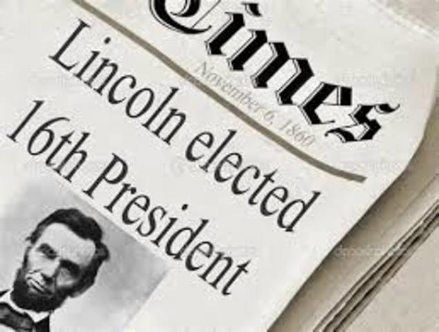 Abraham Lincoln Elected President