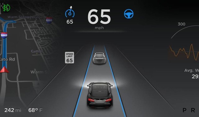 Tesla: Piloto automático