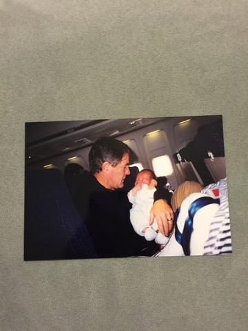 My first airplane ride