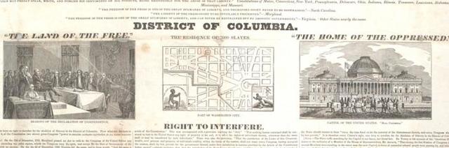 Abolishes Slavery in D.C.