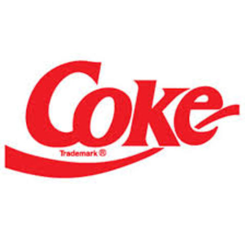 the Coke brand is also registered