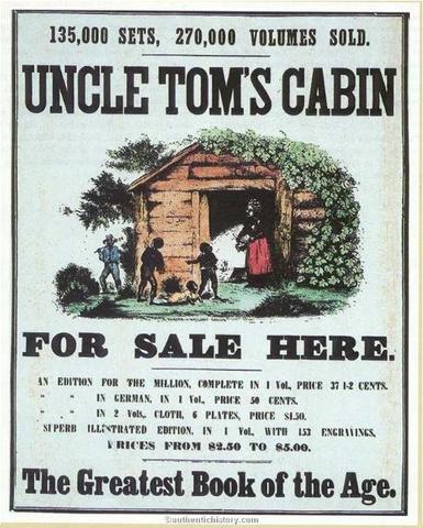 Uncle Tom's Cabin is Published