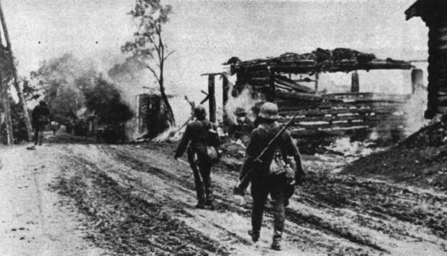 Russians Trap Germany