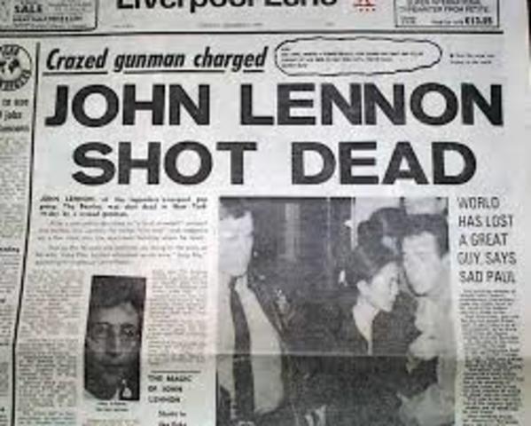 john lennon is killed