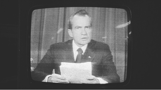 Nixon Resigns.