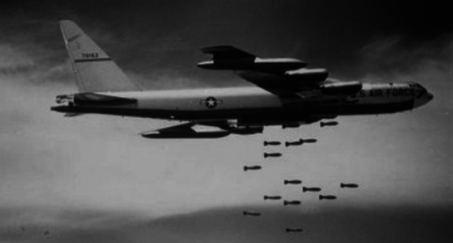 U.S. Bombs Communist Camps in Cambodia