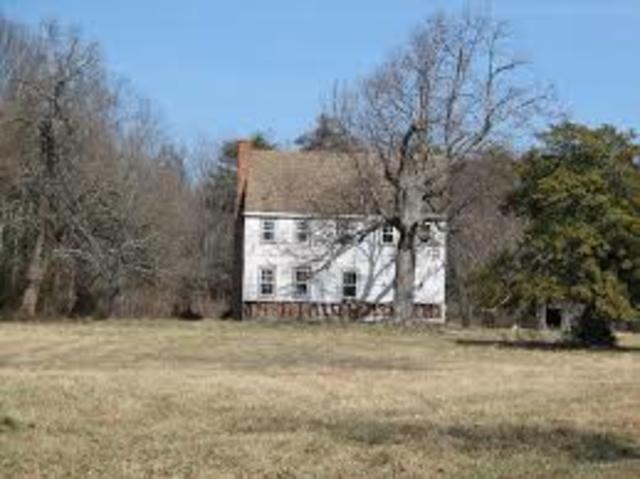 Booth and Herold arrive at Captain Cox's house.