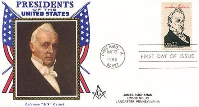 James Buchanan sworn into office as 15th President
