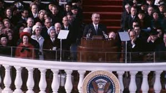 Lyndon B Johnson inaugural address