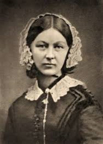 Florence Nightingale created holistic nursing during Crimean War