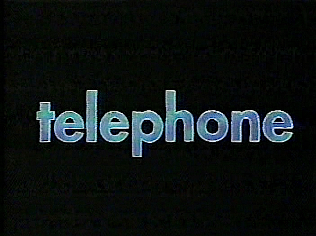 When was the word Telephone first used?