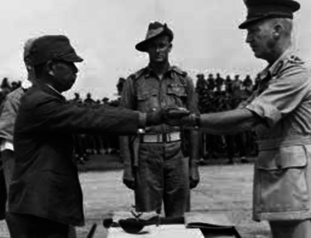 Japanese Surrendered