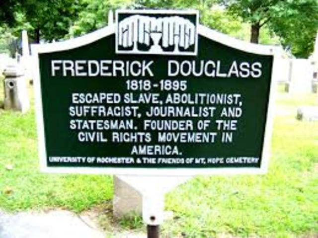 Douglass' Death