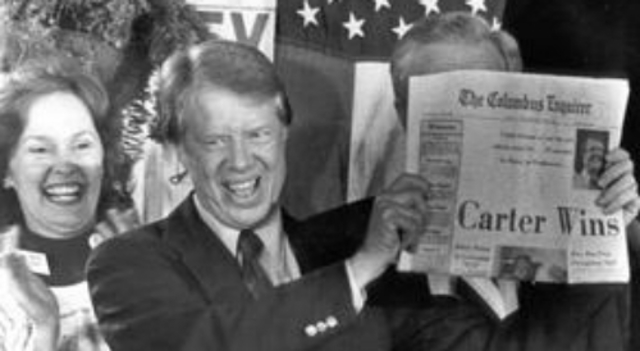 Jimmy Carter Wins Election
