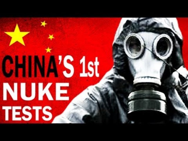 China first atomic bomb explodes