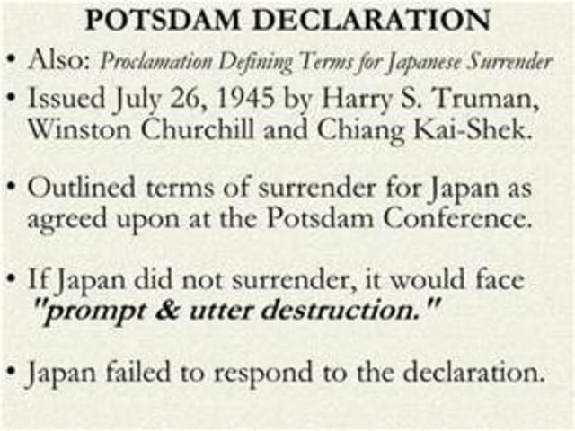 Postdam Declaration