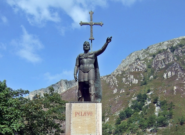 PELAYO REY DE ASTURIAS