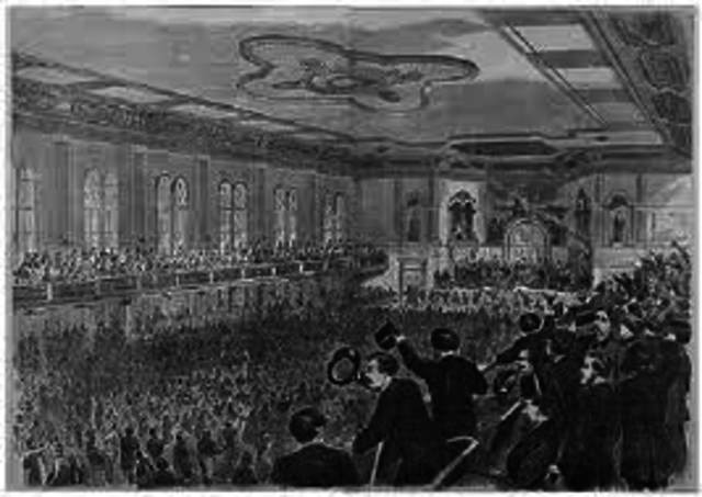 South Carolina seceeds from the union