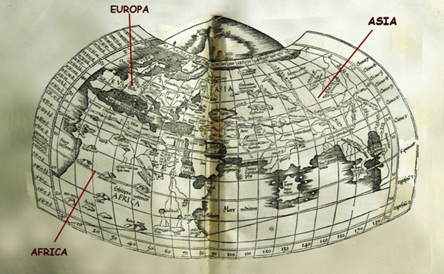 Elaboración de un mapamundi