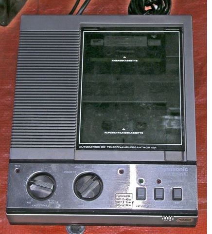 The First Answering Machine