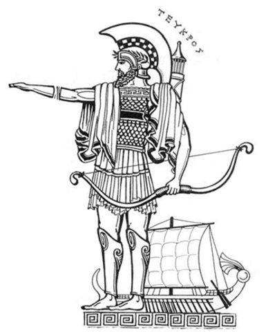 Troy is sacked in Priam's childhood