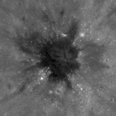 Volcanic activity on the moon