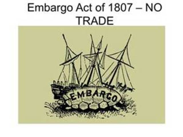 Embargo act of 1807