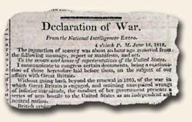 Congress Declares War