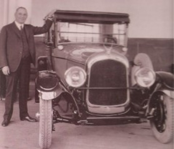 automóvil  con frenos hidráulicos