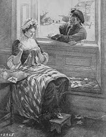 Betsy Ross marries John Ashburn