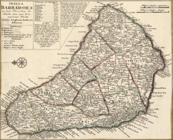 Contracted smallpox while visiting Barbados