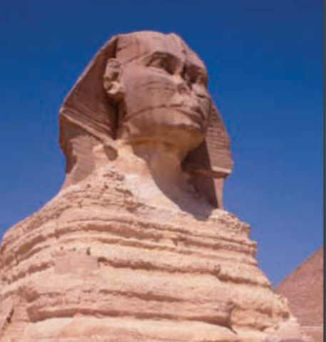 Building of Great Sphinx and Great Pyramid at Giza. Egyptians start experimenting with mummifying dead bodies