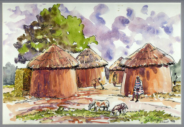 Okonkwo Arrives in His Motherland Mbanta