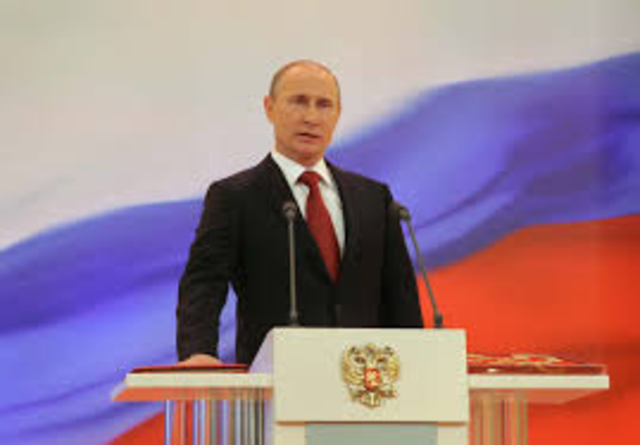 Vladimir putin is elected president of Russia
