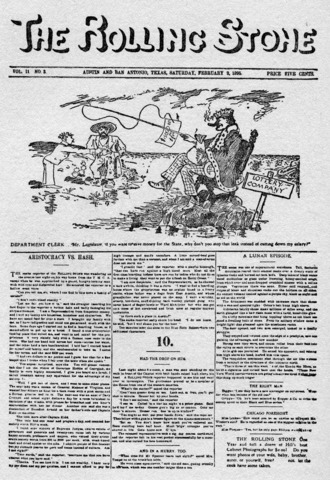 His job as a columnist.