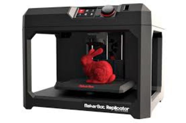 Tecnologías como la impresión en 3D