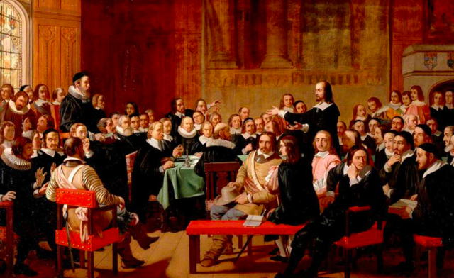 End of Antinomian Controversey