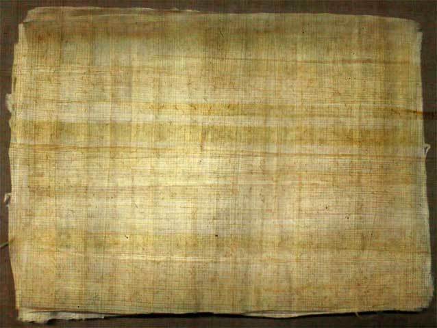 Egypt created their own paper