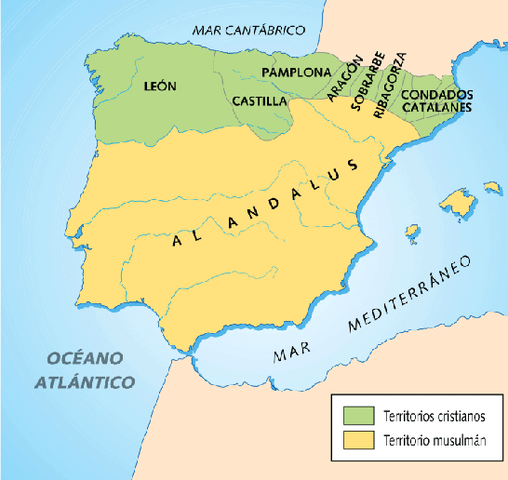 Llegada de los musulmanes a la Península Ibéroca