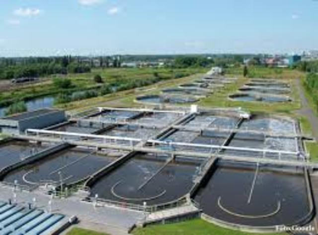 La primera planta de depuración