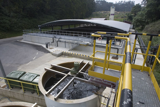 Instalaciónes para el tratamiento.