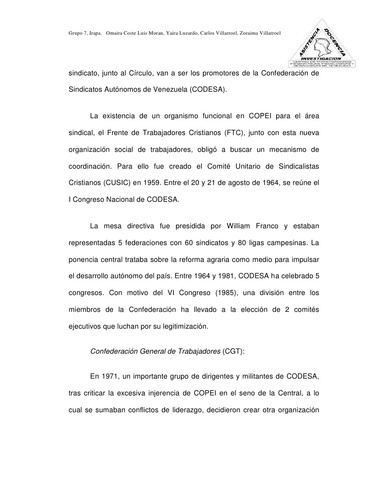 El archivo de sindicatos de riesgo