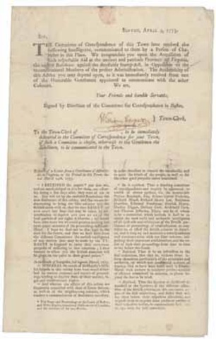 Commitee of Correspondents