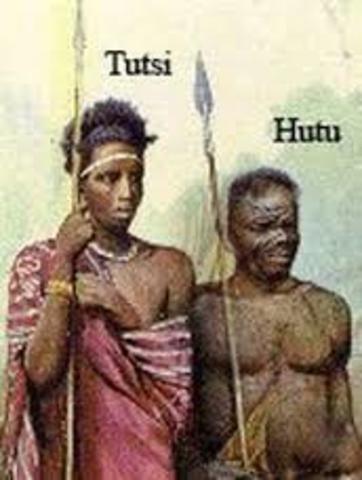 Hutu and Tutsi slaughter