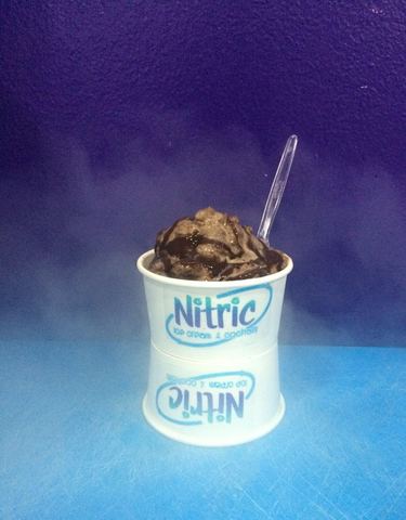 Helados de nitrógeno líquido